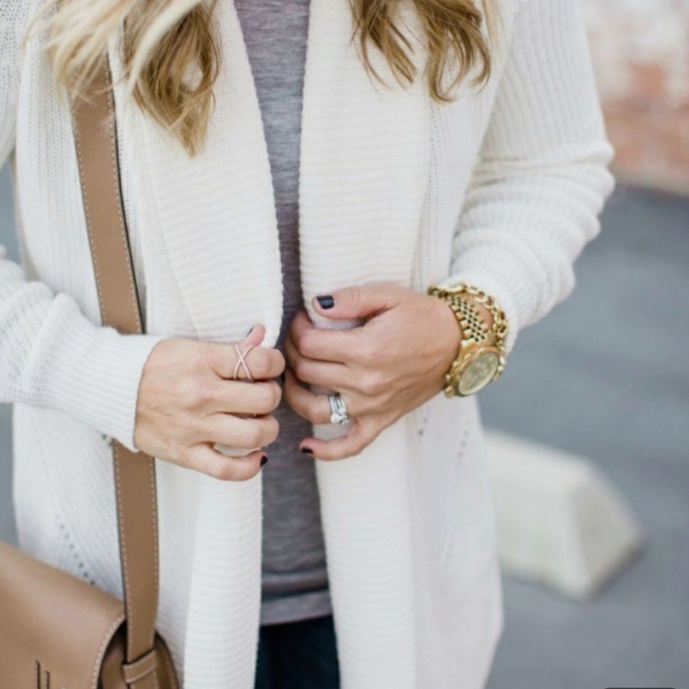 Chunky knit cardi